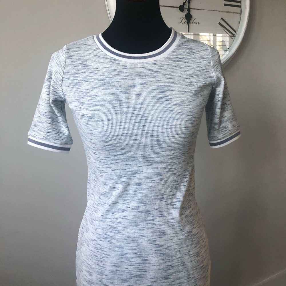 FOREVER 21 BODYCON DRESS SMALL NWT Heather Grey